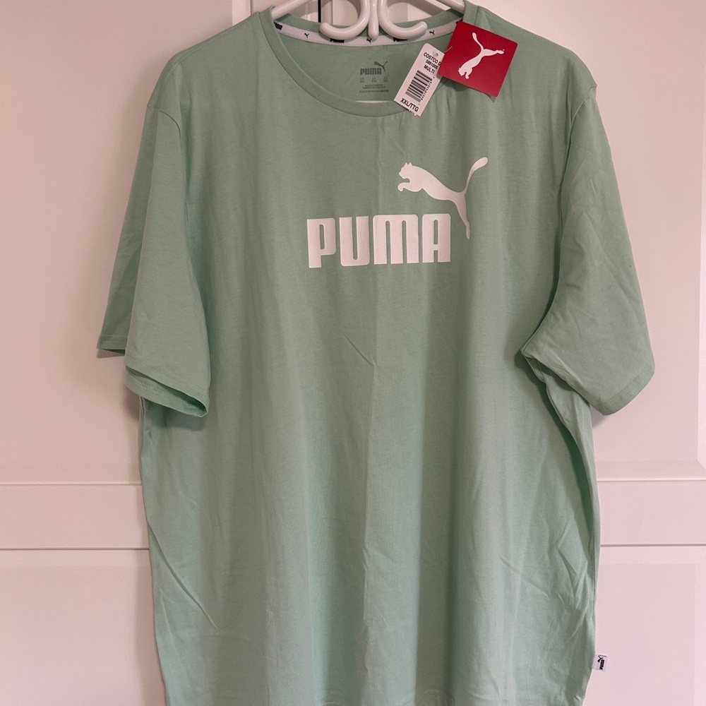 Puma light green Tshirt XXL NEW